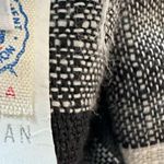 Vintage Buffalo Plaid Shirt Dress Size 8 Black and White Belted Union Made Photo 8