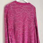 Soft Surroundings Women’s Kinsley Cardigan Bright Pink Size Small Photo 3