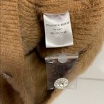 Strut & Bolt  SOFT FUZZY SWEATER DRESS BUTTON DOWN DIAMOND BUTTONS LARGE TAN Photo 4