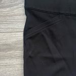 Spanx Black Faux Front Pockets Leggings Size M Casual Party Work Classic Basic Photo 2