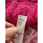 Topshop  Womens Hot Pink Jacquard One Long Sleeve Faux Wrap Mini Dress Size 10 Photo 9