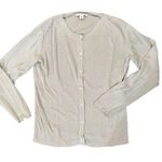 Banana Republic  celadon green silk cardigan, vintage, size M Photo 0