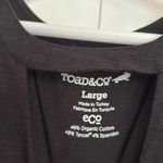 Toad & Co Avalon black sports dress built in bra large Photo 3