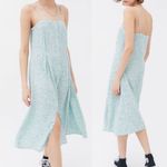 Urban Outfitters Little Lies X  Daisy Button Front Midi Dress: Ditsy Floral Boho Photo 4