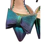 Betsey Johnson womans inbow Metallic Stiletto Heels Size 5.5 SKU8165 Photo 3