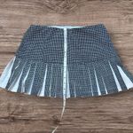 TORY SPORT Pleated Performance Tennis Skirt Women’s Medium Navy White Grid Blue Photo 4