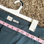 A New Day Women's Mid-Rise Slim Straight Fit Side Split Trousers Teal Blue 6 Photo 10