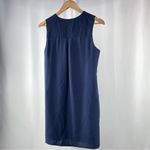 Jade Melody Tam Sleeveless Tie Tassel Shift Dress in‎ Navy Size Small Blue Photo 2