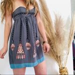 Anthropologie  Corey Lynn Calter Vintage Strapless Silk Dress Size 10 Photo 15