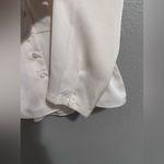 J.Crew New with tags Long-sleeve peplum top in satin-crepe Elegant Button-Up Photo 7