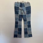 Zana Di Y2K  Jeans Low Rise Patchwork Wide Leg Jeans in Blue 7 Photo 2