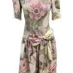Vintage Mr Mort Foral Dress Size 6 Spring Cottage Coquette VTG Midi Pink Photo 0
