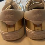 Sam Edelman 💕 2 For $10 Boutique Brand Gold/Distressed Sneakers Size 7 Photo 2