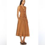 Free People  Gesibelle in Macadamia Brown skirt set A line Medium NWT Photo 3
