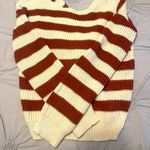 BOUTIQUE | Off the shoulder striped sweater Size M Photo 2