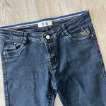 Womens IO Black Cropped Jeans Photo 1