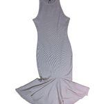 7 For All Mankind Fishtail Midi Bodycon Dress Photo 1