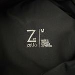 Zella Z by  Shirt‎ Womens Medium  Black Cowl Neck Performance Workout Athleisure Photo 4