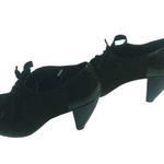 Libby Edelman Perrin Brown Suede & Leather Oxford Heel Witchy Fairy Size 9 Photo 0