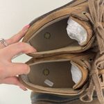 Dr. Martens Vintage 90s Light Brown Suede Leather John Lace Up Oxfords Photo 7