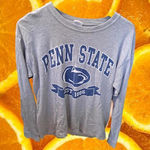 Penn State Long Sleeve Shirt‎ Size Medium Gray Photo 0