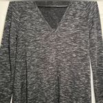 Abercrombie & Fitch Size Small Black Dress Mini Long Sleeve Heathered Photo 3
