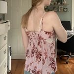 American Eagle Floral Pink Babydoll tank top Photo 1