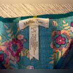 Matilda Jane  Twist and Shout Sweater Women’s Size S Blue Knit Floral Photo 4