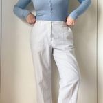 Lands' End Womens Pants Cropped Size 10 Seersucker Clam Digger Summer Cotton Photo 10