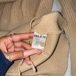 New SER.O.YA Katana Sweater Mini Dress in Tan Size L Photo 13