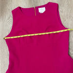 Kate Spade Dress barbie pink sleeveless sheath Sicily A-Line business plus size Photo 4