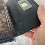 DKNY  Brown leather trim signature wallet Photo 4