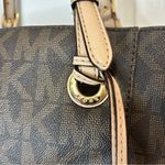 Michael Kors Jet Set Travel East West Signature Brown Tote Bag Photo 2