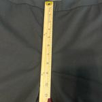 346 Brooks Brothers stretch Women's Elegant Black Wide Leg Trouser.98%wool Size 12 Photo 15