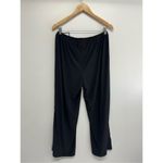 MSK Wide Leg Pants Size XL Petite Black Rhinestone Elastic Waistband NEW Photo 6