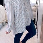 Terra & Sky striped button down top size 2X new with tags Photo 1