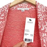 Notations NWT Cardigan Blouse Pink White XL Photo 4