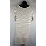 Lou & Gray green cream stripe soft rayon dress size medium Photo 6