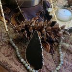 Beautiful Double chain real natural stone Necklace Green Photo 8