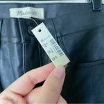 Madewell  10” High-Rise Skinny Leather Jeans Black Size 26 NWT Photo 6