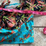 SNOW XUE GAO New York Floral Printed Milk Maid Top Blue Size 6 Photo 14