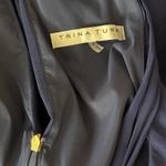 Trina Turk Navy Blue Halter Neck Wide Leg Park Jumpsuit Size 2 $498 Photo 5