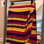 Kelly & Diane Striped Pencil‎ Skirt Size 2 NWT Yellow Photo 0