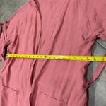 Threads By Bed Threads Robe OS Mauve Pink 100 Linen Belted Kimono Pockets Comfy Size undefined Photo 8