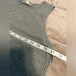 Nike BCBG Yoga Tank Size XS Gray Athleisure Open Back Active Activewear Photo 3