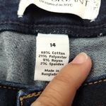 Lane Bryant Jeans Mid Rise Super Stretch Skinny Crop Size 14 (32x20.5) EUC Photo 7