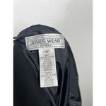 Jones Wear Vintage 1990s  Black Strappy Back Midi Dress Size 12 Photo 3