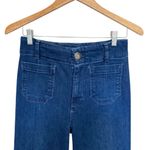 Pilcro The Skipper High Rise Wide Leg Jeans With Patch Pockets Size 27 Photo 4