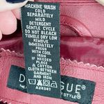 Dialogue Genuine Leather Washable Button Front Jacket in Red Women's Size Medium Photo 4