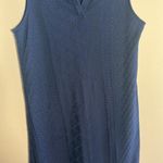 Chico's ‎ Navy Textured Sleeveless Dress | 0 Photo 1